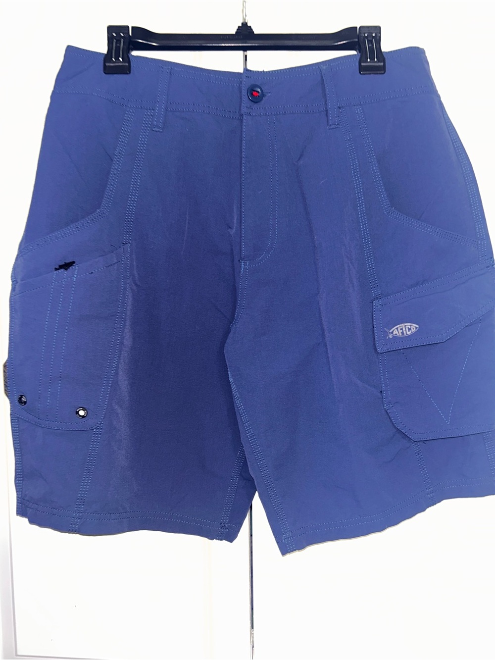 AFTCO Men's Cargo Shorts - Deep Blue